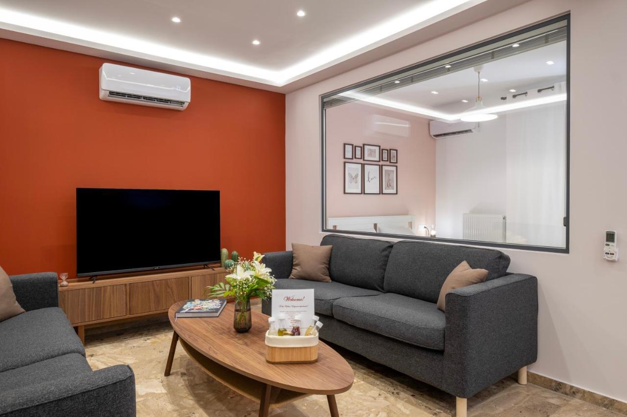 חאניה Urban Elegance, 3-Bedroom Flat In Heart Of Chania מראה חיצוני תמונה