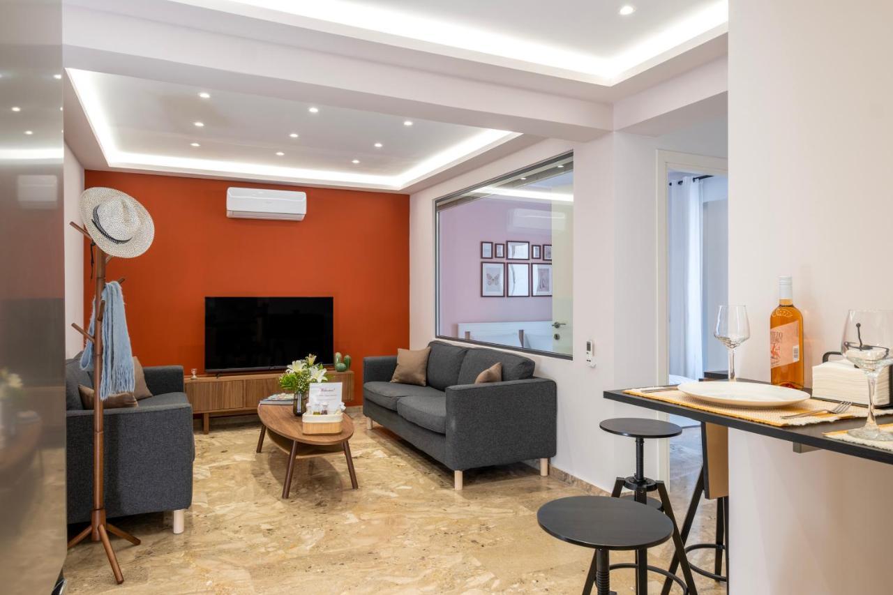 חאניה Urban Elegance, 3-Bedroom Flat In Heart Of Chania מראה חיצוני תמונה