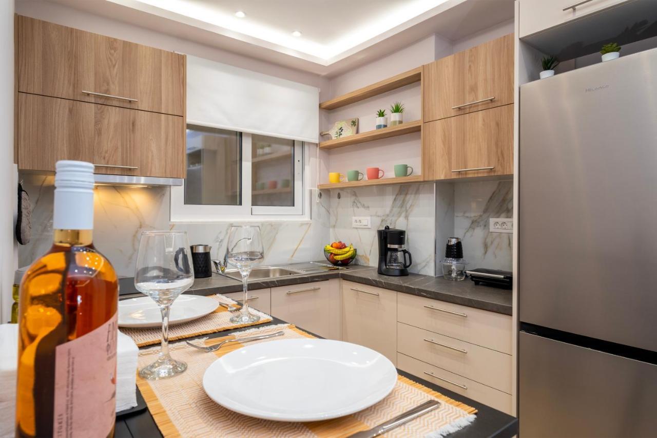 חאניה Urban Elegance, 3-Bedroom Flat In Heart Of Chania מראה חיצוני תמונה
